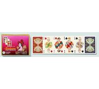 Piatnik cartes à jouer 2 jeux madame solitaire