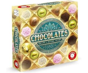 Piatnik - Chocolates - Un Jeu de Pari délicieux - Jeu de Prise de Risque et de Tactique - Ouvrez la boîte de Chocolat et explorez-la Petit à Petit - Faites Les Bons Paris pour Gagner
