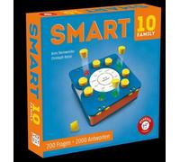 Piatnik PIA07188 Smart 10 Family | Jeu de société révolutionnaire Polyvalent I Jeu de Quiz de Type spécial Multicolore