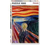Puzzle carton 1000 pièces MUNCH LE CRI PIATNIK Multicolore Multicolore G