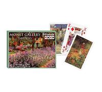 Piatnik Monet - Gardens: 2X55 Cartes