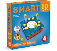 Piatnik Jeu de société PIA07188 Smart 10 Family – Révolutionnaire, Jeu de quiz, Multicolore
