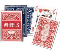 Piatnik Wheels Poker (Lino): 55 Cartes