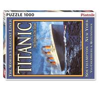 Piatnik - Puzzle 1000 Pièces Titanic - Puzzle 1000 Pièces en Carton - Fabiqué en Autriche