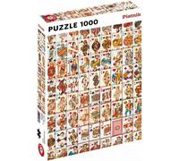PIATNIK Puzzle cartes à jouer 1000 pièces