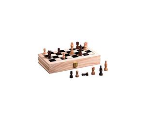 PIATNIK Schach aus Holz Eco marron clair