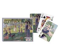 Piatnik- Seurat Coffret Jeu Bridge 2x55 Cartes