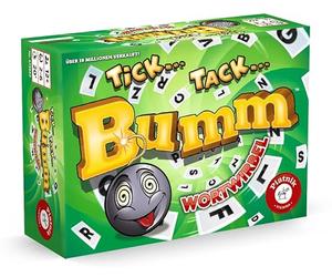 Piatnik Tourbillon de Mots Tick Tack Bumm - Un Casse-tête avec mécanisme de Jeu innovant
