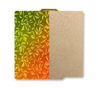 Piattaforma Stampante 3D 257 x 257 mm PEO liscio caméléon + piastra di costruzione PEI strutturata Flessibile lamiera di acciaio per molle compatible avec stampanti 3D Bambu X1C/X1/X1E/P1P/P1S/A1