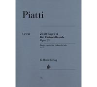 Piatti, Alfredo - 12 Capricci op. 25 für Violoncello solo by Piatti, Alfredo