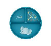 Piatto con ventosa In Silicone Elefante Chewy