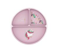 Piatto con ventosa In Silicone Unicorno Sparkly