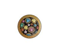 Piatto Pane VERSACE Medusa Amplified Multicolor 17cm 19335-403763-10217