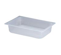 Piazza 047008 Bassine à glace en polypropylène, transparent, 36 cm de longueur, 25 cm de largeur, 8 cm de hauteur