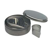 Piazza 285524 Boîte de 6 emporte-pièces en forme de goutte