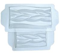 Piazza 291402 Kit 2 moules semi-froids rectangulaires en plastique