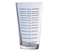 Piazza 474902 Lot de 6 verres gradués pour shaker Boston Capacité 474 ml