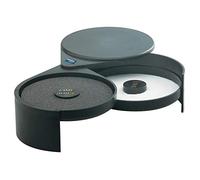 Piazza 502600 Lot de 2 bordures en plastique Noir