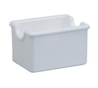 Piazza 5075022 Sucrier Plastique Blanc Lot de 6