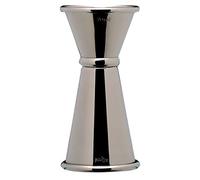 Piazza - Cuillère à cocktail en acier inoxydable, doseur professionnel pour équipement de bar, Jigger Japan Style Barman | Capacité 20/40 ml