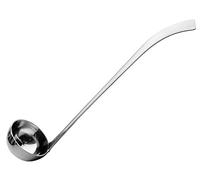 PIAZZA Louche en bois de cerisier avec des trous de 4 cm, 1 pièce, cuillère