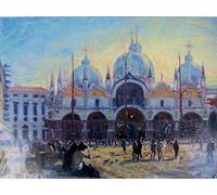 Piazza San Marco 1000 Piece Puzzle By Mouth & Foot Artist Keith Jansz