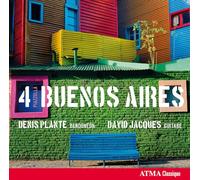 Astor Piazzolla – 4 Buenos Aires – CD – NAXOS (Import)