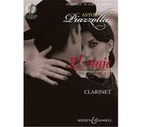 Piazzolla Astor El Viaje Clarinette/Piano +Cd G