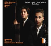 Piazzolla, Castelnuovo-Tedesco, Bettinelli Guitare. Duo Putzolu-Valisena. [Import]