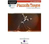 Piazzolla Tangos (14 solos arrangements) +Audio Access Included --- Clarinette + online accompaniment tracks