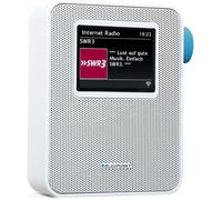 Pib 100 Prises Radio Internet,Réception Wi-Fi,Grand Écran Couleur,Prise Radio Numérique Avec Bluetooth,Réveil,Petite Radio Multiprise,Intensité Variable,Mémorisation Des Stations,