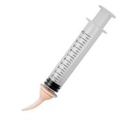 PIB PAT PET - ÉPAISSEMENT PILULE De 12 Ml Pour Chats | 13 x 2,5 x 2 cm PET D'ouverture D'alimentation pour mamelon à usage | Distriber Shooter Foe Post Operative Feeding Home Voyage Kitten