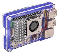 Pibow Coupe 5 Boîtier Pour Raspberry Pi 5, Royale Blue - PIM679