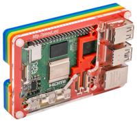 Pibow Coupe 5 Pour Raspberry Pi 5, Arc-En-Ciel - PIM678