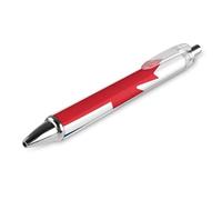 PIC 3 Stylos à bille rétractables à pointe fine 0,5 pour journal à domicile ou bureau Motif drapeau du Canada