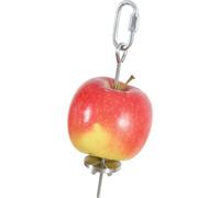 Pic à fruit à suspendre en métal pour oiseaux Zolux Argenté L