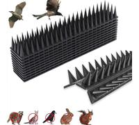 Pic Anti Pigeon, 5.4M Pic Anti Pigeon Plastique, Anti Pigeon pour Balcon Plastique, Piques Anti-Oiseaux pour Clôture, Repulsif Chat Repulsif Pigeon Kit, Repulsif Oiseaux pour Anti Chats Moineaux