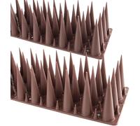Pic Anti Pigeon en Plastique 3,0m (30 cm, 10 pièces) Parfait pour Balcons, Jardins, Toits, Chat & Barrières d'Intimité Solution Efficace Contre Les Pigeons