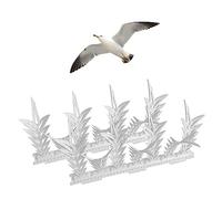 Pic Anti Pigeon pour Balcon,Pics Anti Oiseaux, Lot de 6 Pointe Anti Oiseaux avec Type de Branche, Pique Anti Pigeon Pic Anti Chat pour Murs, Fenêtre, Ciôtures Empêche Pigeon et Autres Animaux