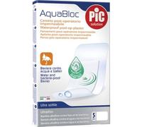 Pic Aquabloc Post Op Antibactérien Pansement stérile 10 X 8 Cm 5 Cm 5