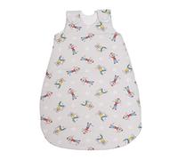 Pic Bear Honey Gigoteuse pour bébé | évolutive & respirant | gigoteuse pour toute l'année | certifié Öko-Tex | quatre tailles réglables (étoiles gris/blanc, 62/68)