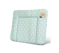 pic Bear Matelas à langer 80 x 72 cm pour table à langer, commode (étoiles | Matelas à langer lavable de 80 x 72 cm, rembourré, antidérapant et certifié Oeko-Tex Standard 100