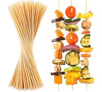 Pic brochettes brochettes pour barbecue Piques brochettes pour grillades bâtons pour buffets 25CM