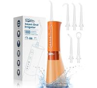 Pic dentaire portable sans fil 4 modes de fil dentaire Pik 300 ml Rechargeable Floss Pik Puissant IPX7 étanche pour nettoyer les gencives pour la maison et les voyages