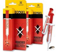 PIC Gel Appât 2x10g Anti Cafards Puissant Professionnel - Anti Blattes - Insecticide cafard - Éradicateur Efficace - Élimine Rapidement les Cafards - Formule Professionnelle - Résultat Rapide
