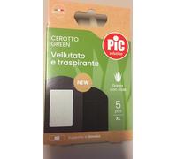 Pic Solution Pansement vert Post opératoire bambou et aloès, lot de 5 pièces, taille XL 5 x 7,5 mm, stérile