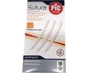 Pic Solution Pansements Suture 3x75 mm 10 Unités