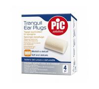 Pic Solution Tranquil Ear Plugs Bouchons Oreille Éponge 4uts