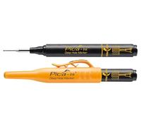 PICA 150/46/SB - Marcador permanente de tinta para agujeros profundos Ink (Negro) en blister