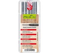 Pica Jeu de mines Pica-Dry 10 pcs. p.Pica-Dry graphite dureté H Pica-Dry 4050 set ave Quantité:1